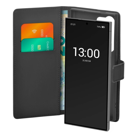 Custodia Wallet Stand per Samsung Galaxy S24 Ultra